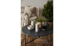 Flamme Soft Batteridrivet Blockljus 17,5cm Beige