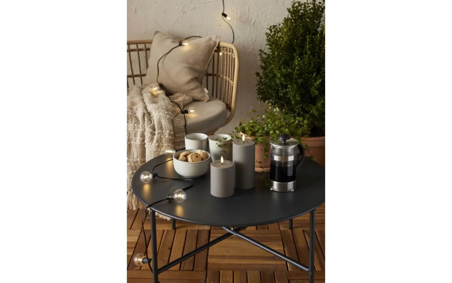 Star Trading Flamme Soft Batteridrivet Blockljus 12,5cm Mullvad* Flamme Batteriljus (Hela Serien)|Flamme Batteriljus (Hela Serien)