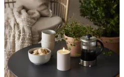 Flamme Batteriljus (Hela Serien)|Flamme Batteriljus (Hela Serien)<Star Trading Flamme Soft Batteridrivet Blockljus 12,5cm Beige