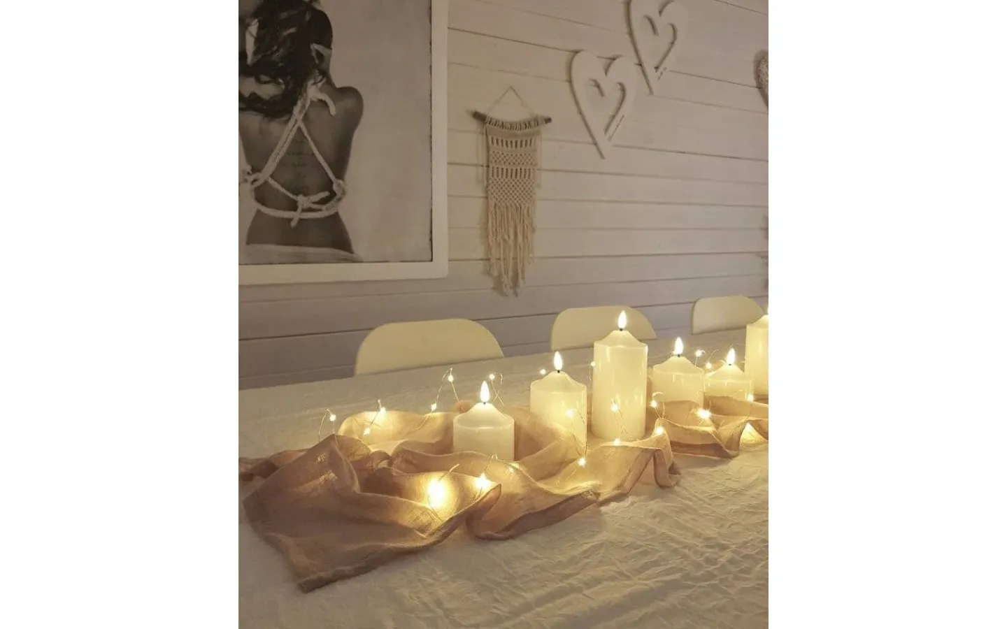 Star Trading Flamme Topp Batteridrivet Blockljus 15cm Vit* Flamme Batteriljus (Hela Serien)|Flamme Batteriljus (Hela Serien)