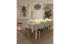 Star Trading Flamme Topp Batteridrivet Blockljus 15cm Vit* Flamme Batteriljus (Hela Serien)|Flamme Batteriljus (Hela Serien)