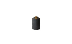 Flamme Batteriljus (Hela Serien)|Flamme Batteriljus (Hela Serien)<Star Trading Flamme Topp Batteridrivet Blockljus 15cm Svart
