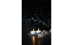 Star Trading Flamme XL Batteridrivna Värmeljus Ø58mm 2-Pack Vit* Flamme Batteriljus (Hela Serien)|Flamme Batteriljus (Hela Serien)