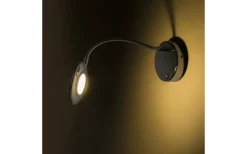 Sovrum|Läslampor<Rendl Flap Vägglampa Krom LED 4,2W 3000K