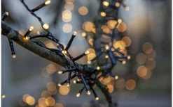 Star Trading Flashy Clusterslinga 2400K 30m Svart IP44* Långa Ljusslingor (21M+)|Clusterslingor