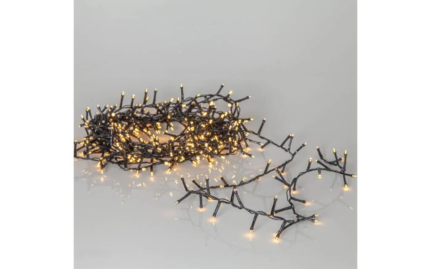 Flashy Clusterslinga 2500K 16m Svart IP44