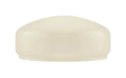 Karlskrona Lampfabrik Flat bordlampskärm 235 - Benvitt överfångsglas* Reservglas Och Reservdelar