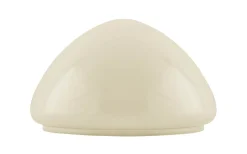 Karlskrona Lampfabrik Flat bordlampskärm 200 - Benvitt överfångsglas* Reservglas Och Reservdelar