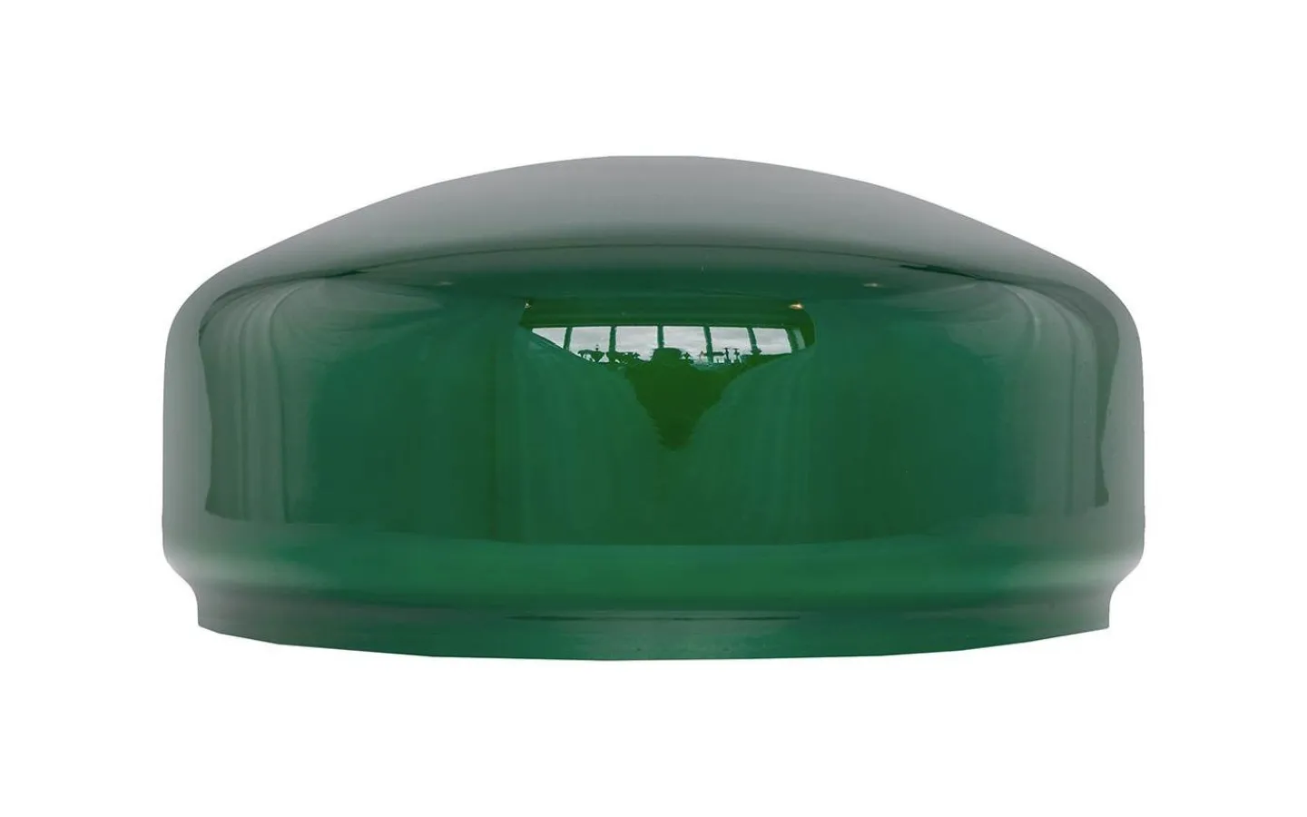 Reservglas Och Reservdelar<Karlskrona Lampfabrik Flat bordlampskärm 200 - Grönt överfångsglas