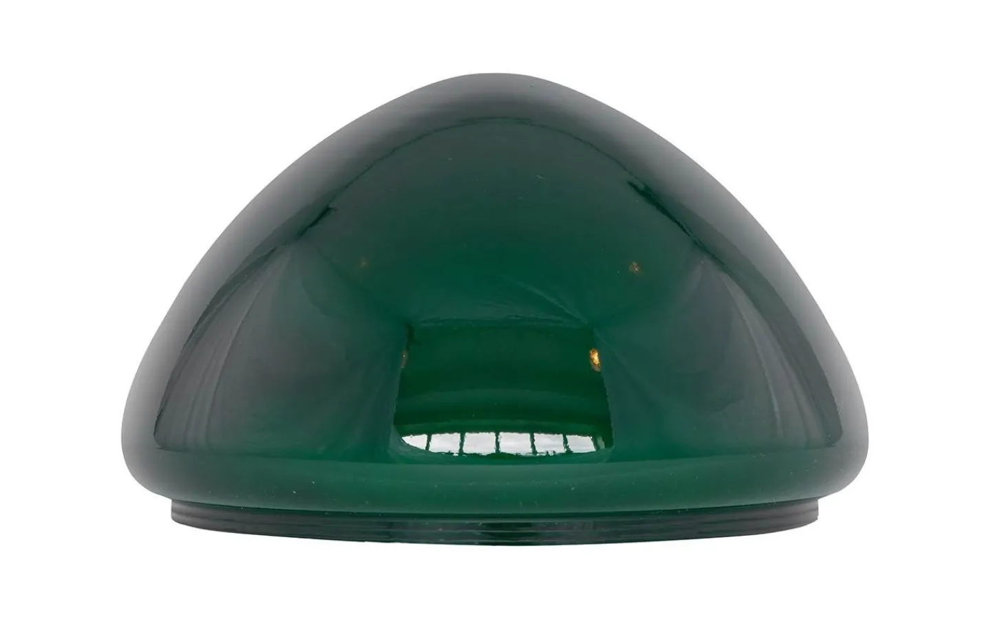 Reservglas Och Reservdelar<Karlskrona Lampfabrik Flat bordlampskärm 200 - Grönt överfångsglas