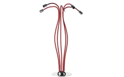 Golvlampor<Oriva Flex Golvlampa 148cm Röd