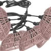 PR Home Flex Out Ljusslinga 6,5m med 5st Hue skärmar 20cm Rosa IP44* Partyslingor Utomhus 230V|Partyslingor Utomhus 230V