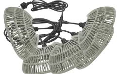 Partyslingor Utomhus 230V|Partyslingor Utomhus 230V<PR Home Flex Out Ljusslinga 6,5m med 5st Hue skärmar 20cm Sand IP44