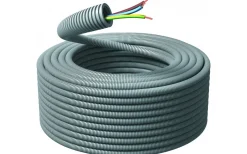 Förläggningsmaterial<Malmbergs Flexrör EQ (H07Z1-U) 3G1,5 Ø16mm, 100m, Ring