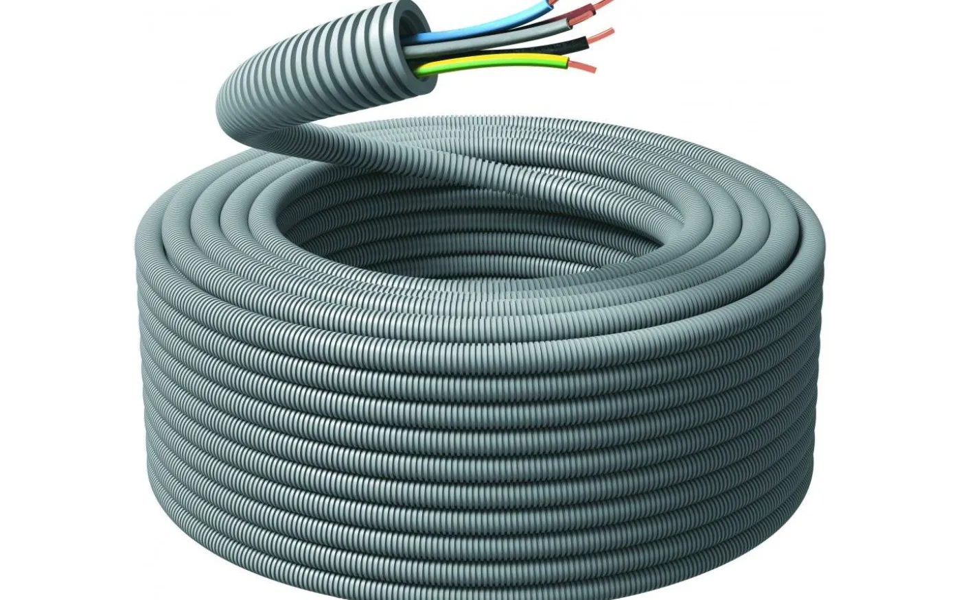 Flexrör EQ (H07Z1-U) 5G1,5 Ø16mm, 100m, Ring