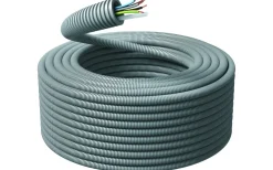 Förläggningsmaterial<Malmbergs Flexrör RQ (H07Z1-K) 5G6 + Dukt 3/2,1 Ø20mm, 50m, Ring