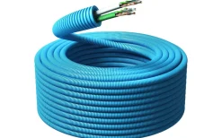 Förläggningsmaterial<Malmbergs Flexrör 2x U/UTP Cat.6, Ø20mm, 100m, Ring