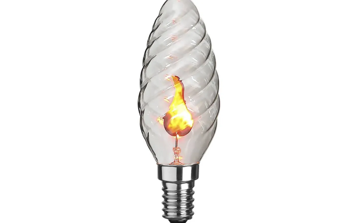 Star Trading Flicker Flame E14 Kron Twisted 3W* Dekorativa Ljuskällor E14