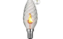 Star Trading Flicker Flame E14 Kron Twisted 3W* Dekorativa Ljuskällor E14