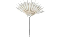 Julgranstillbehör<Star Trading Flinga Batteridriven Toppstjärna 43cm Vit