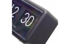 Bordsklockor|Väggklockor<NeXtime Flip Clock 24HR Bords-/Väggklocka 18 cm Svart