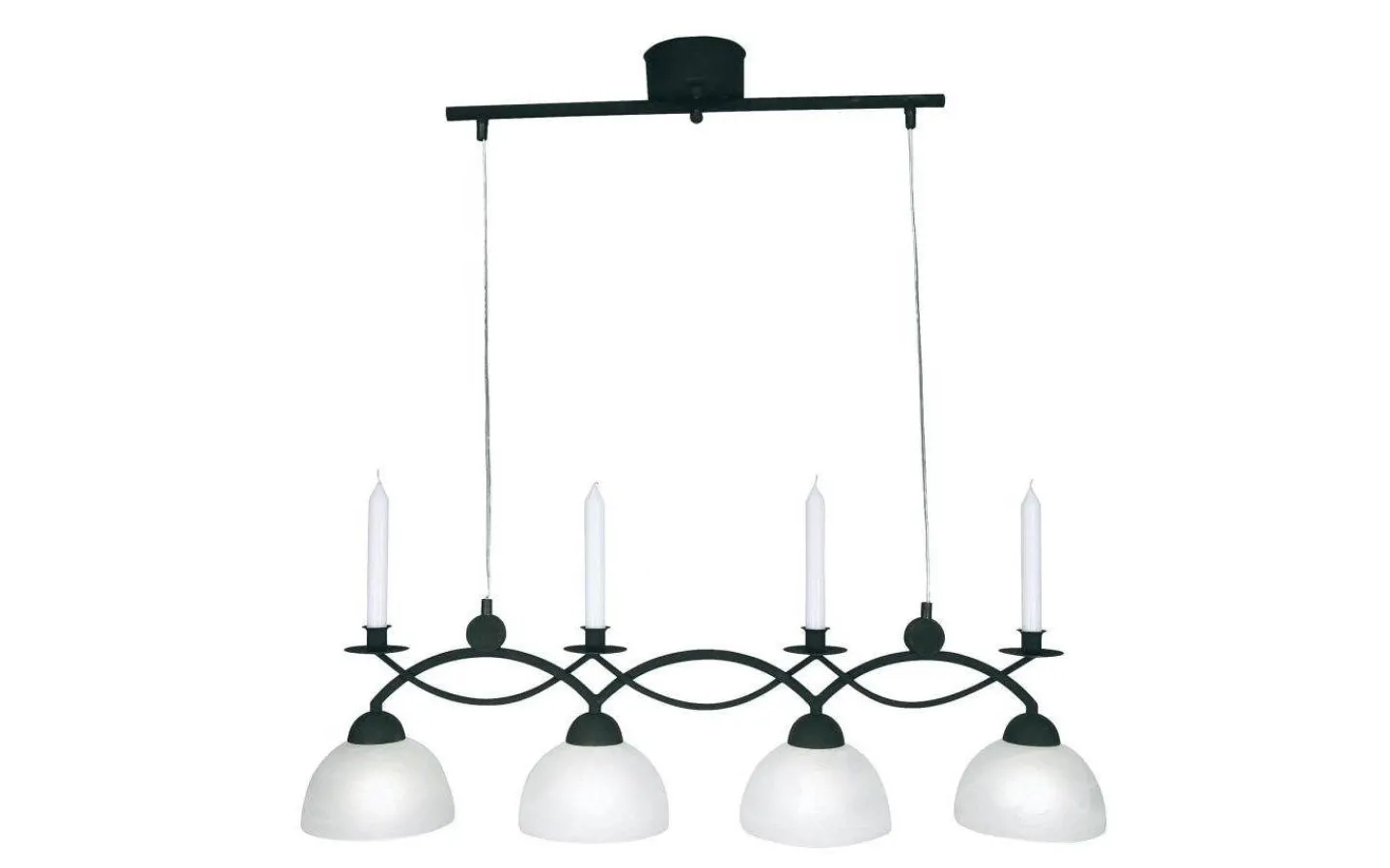 Cottex Florens Taklampa 89cm 4xE14 Antik svart* Kök & Matplats|Avlånga Taklampor