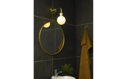 Aneta Florens Vägglampa Mässing IP44* Badrum|Badrumslampor Vägg