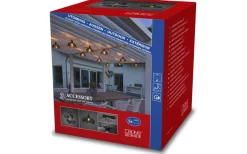 Konstsmide Flower Lampskärm Tillbehör Ø20cm Svart 5-pack* Partyslingor Utomhus 230V|Partyslingor Utomhus 230V