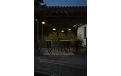 Partyslingor Utomhus 230V|Partyslingor Utomhus 230V<Konstsmide Flower Ljusslinga EXTRA 10m 10L Amber IP44