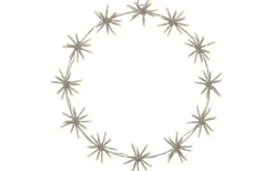 Star Trading Flower Ring Siluett 50cm Varmvit IP44* Julpynt Utomhus