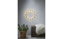 Star Trading Flower Ring Siluett 50cm Varmvit IP44* Julpynt Utomhus