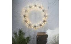 Star Trading Flower Ring Siluett 50cm Varmvit IP44* Julpynt Utomhus