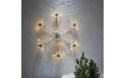 Flower Snowflake Siluett 60cm Varmvit IP44