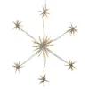 Flower Snowflake Siluett 50cm Varmvit IP44