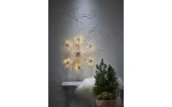 Flower Snowflake Siluett 50cm Varmvit IP44