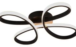 Trio Lighting Fly Plafond LED 40cm mattsvart* Plafonder