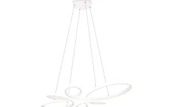 Stora Taklampor Ø70-150 Cm<Trio Lighting Fly Takpendel 83cm LED mattvit 4000K
