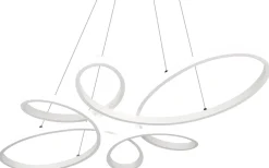 Stora Taklampor Ø70-150 Cm<Trio Lighting Fly Takpendel 83cm LED mattvit 4000K