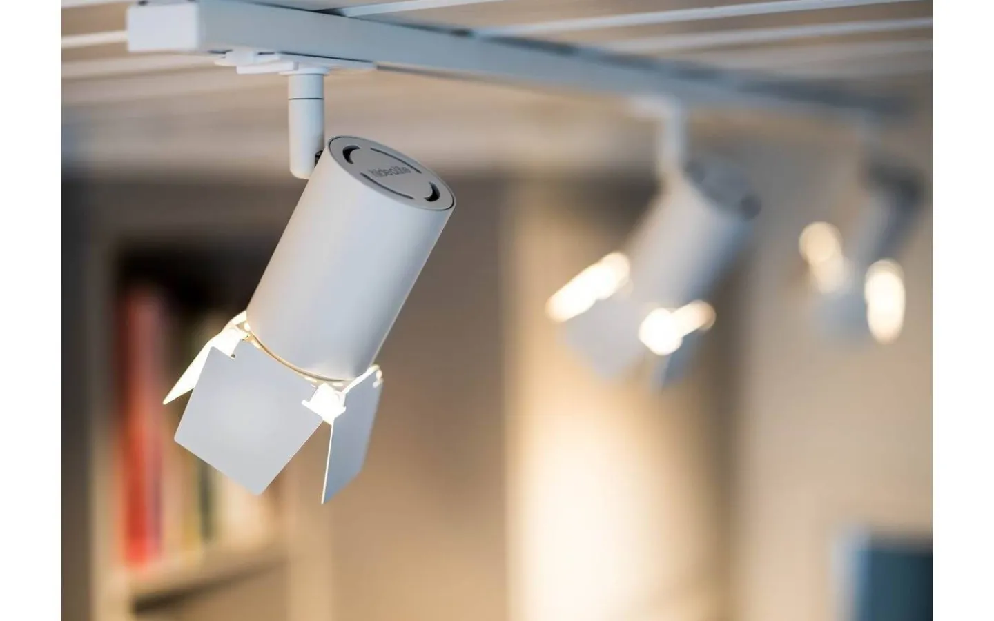 Skensystem<Hidealite Focus Track Micro 1-fas LED 10W 2700K Vit