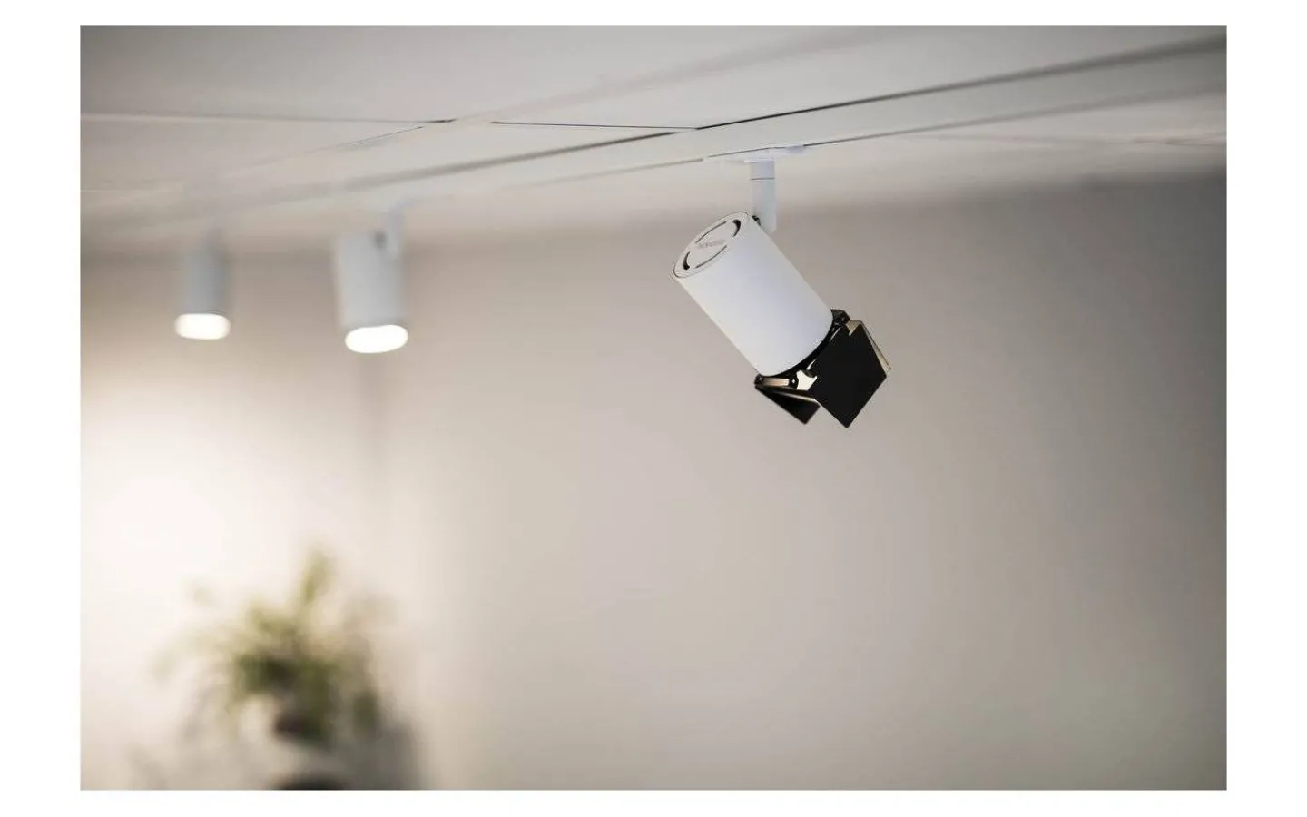 Skensystem<Hidealite Focus Track Micro 1-fas LED 10W 2700K Vit