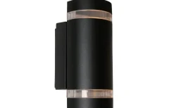 Upp & Nedljus Lampor<Nordlux Focus Vägglampa 2L Svart IP44