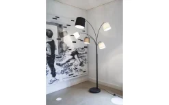 Golvlampor|Golvläslampor<By Rydens Foggy Golvlampa 200cm Sandsvart