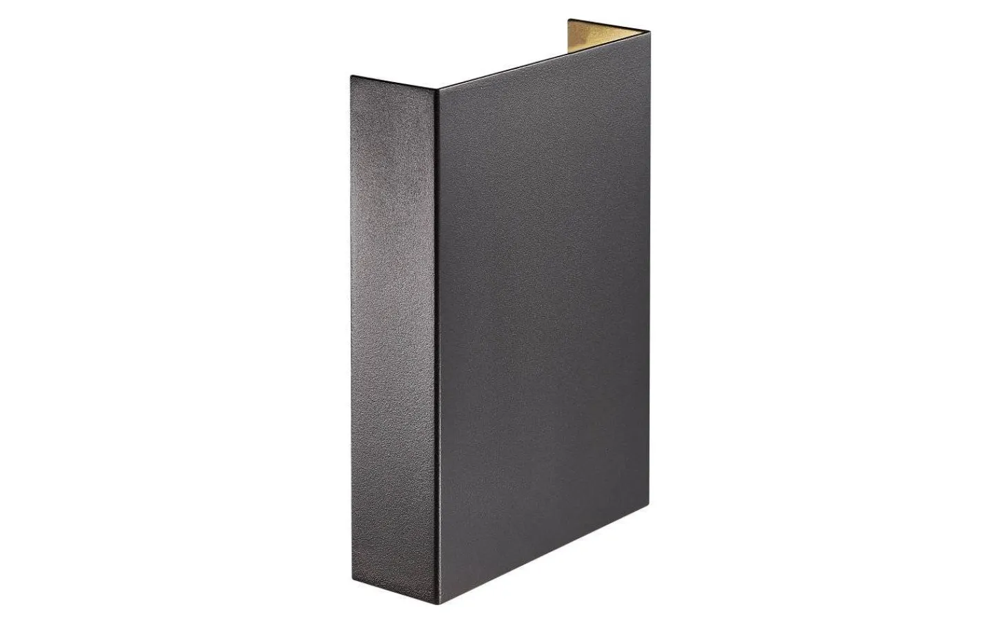 Upp & Nedljus Lampor<Nordlux Fold 15 Vägglampa LED 3000K 2x5W Svart IP54