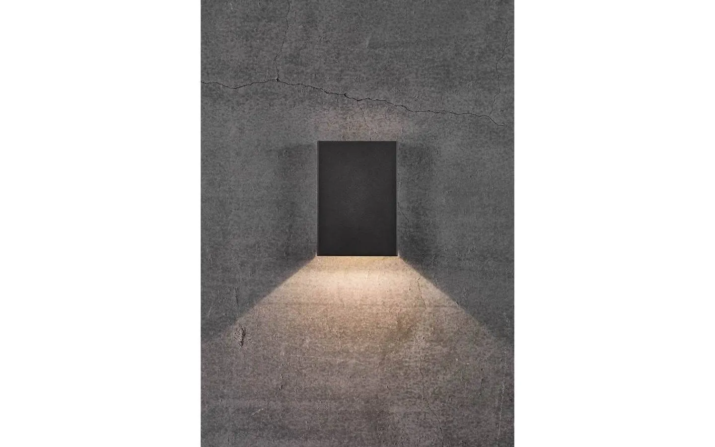 Upp & Nedljus Lampor<Nordlux Fold 15 Vägglampa LED 3000K 2x5W Svart IP54