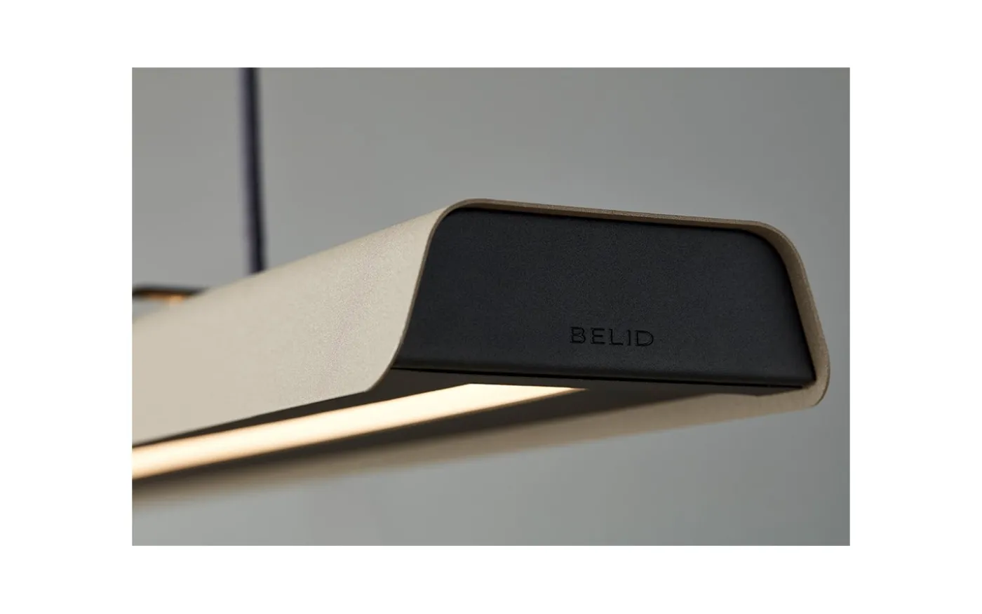 Fold Kontorsarmatur 116cm LED 3000K 5200lm 43W Sand