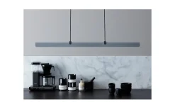 Avlånga Taklampor<Belid Fold Taklampa 118cm LED 2700K 2435lm 23W Betong/Antracit