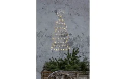 Batteri Julpynt Utomhus<Star Trading Folde Outdoor Batteridriven Siluett Gran 0,9m Silver