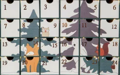 Batteri Julpynt Inomhus|Julpynt Inomhus<Star Trading Forest Friends Adventskalender 38cm Multifärgad