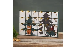 Batteri Julpynt Inomhus|Julpynt Inomhus<Star Trading Forest Friends Adventskalender 38cm Multifärgad