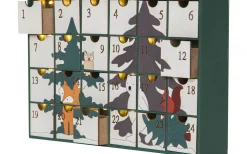 Batteri Julpynt Inomhus|Julpynt Inomhus<Star Trading Forest Friends Adventskalender 38cm Multifärgad